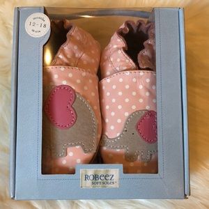 Robeez Little Peanut Elephant Shoes NEW in box